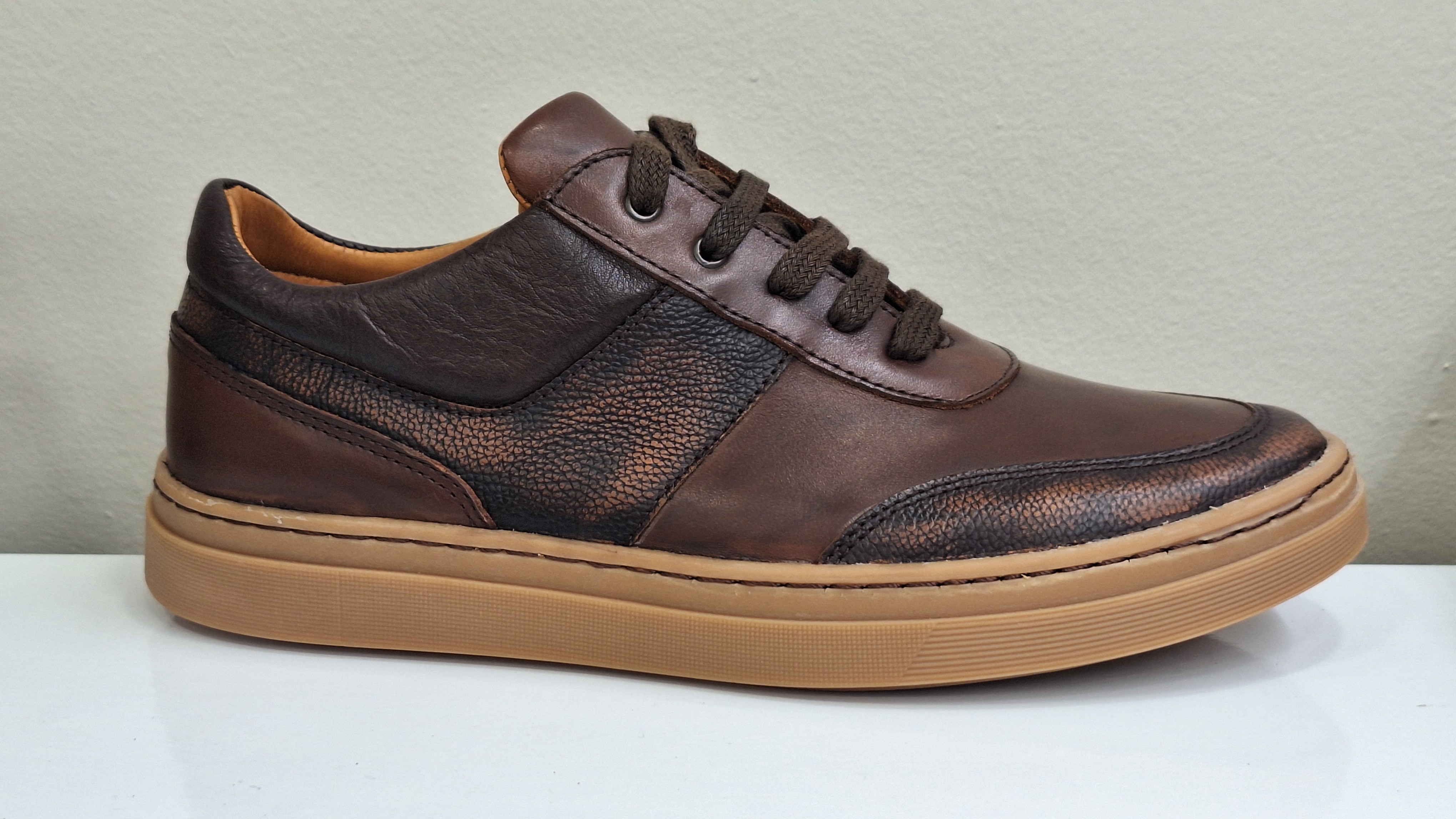Lancaster 88 caoba - mico gast marron Fondo caramelo